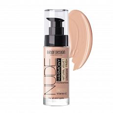 028894 Belor Design. Тональный крем NUDE HARMONY тон 204 Natural