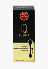 IQ Beauty Каучуковое финишное покрытие с кальцием, 10 мл