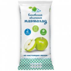 Мармелад «Бековский» яблоко 260г (ГОСТ)