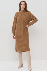 9232-92011-5300616 Платье NEWVAY Карамельный кофе