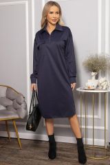 LT Collection Платье П14575-10М синий