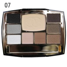 Тени для век C Travel Makeup Palette тени 6 цв. + тени для бровей 2 цв. + пудра 1 цв. № 7 33 g