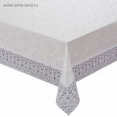 ТОВАР ПО ПРЕДЗАКАЗУ! 3892638 Готовая скатерть Meiwa, d=178 см, цвет белый
