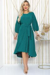 П11743 LT Collection Платье изумрудный