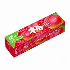 204937 Lotte Ume Gum Жевательная резинка Японская слива 9 пластинок