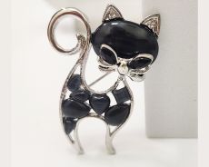 Брошь Кошка