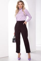 332057 LT Collection Брюки пыльно-лиловый
