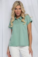 516428 LT Collection Поло фисташковый
