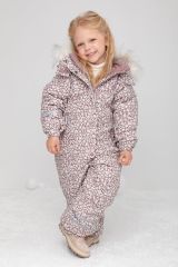 CROCKID Комбинезон ВК 60097/н/1 ГР серая пудра, винтажные цветы