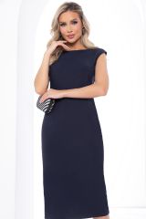 П11950 LT Collection Платье тёмно-синий