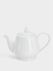Чайник заварочный, 1 л, фарфор P, белый, White Basics