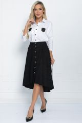 Ю11538 Юбка LADY TAIGA Черная