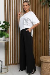525169 LT Collection Брюки чёрный