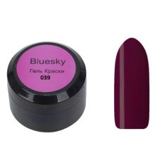 Bluesky Гель-краска для ногтей с липким слоем / Classic 039, красное вино, 8 мл