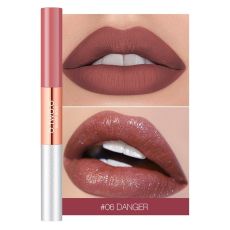Блеск для губ O.TWO.O Black Gold Lip Color 2 in 1 № 6 Danger 3.5 ml