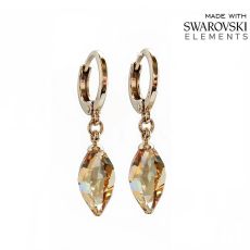 Серьги с кристаллами Swarovski