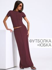 531149 Апрель Комплект темно-бордовый
