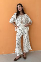 438484 RISE Костюм Белый, горчичный