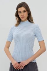 9241-94139-392664 Джемпер NEWVAY Хрустальный голубой