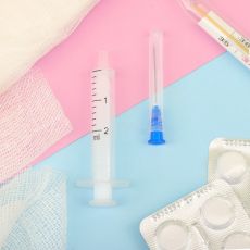 ЦЕНА ЗА 20 ШТ! Шприц медицинский двухкомпонентный 2 мл, 21G, 0,6 х 30 мм, МПК Елец, Россия 7875737