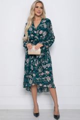 П10182 LT Collection Платье изумрудный