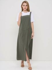 Сарафан женский 5231-3743 БХ18 тёмно-оливковый VAY