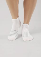 503767 CLEVER Носки белый/св.зелёный