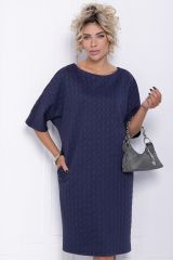 П12128 LT Collection Платье синий