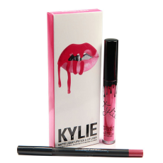 Помада Kylie Holiday Edition Matte Liquid Lipstick & Lip Liner 2 in 1 Kristen 3 ml