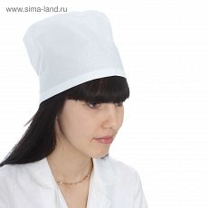 1242962 Колпак медика, 58 х 60 см, цвет белый