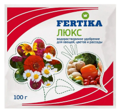 Удобрение для овощей, цветов и рассады /12шт./100г./14x13x0,5