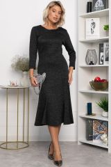 LT Collection Платье П14328-10М темно-серый