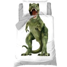 4935514 Постельное бельё 1.5-спальное «Этель» Green Dino, бязь