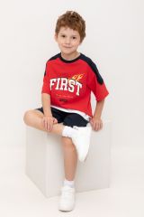 513968 CROCKID Фуфайка красный