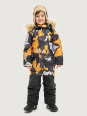 550316 NIKASTYLE Комбинезон горчица/черный
