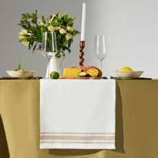 Дорожка SL HOME Persistent, 40×142+/-3 см, лён 100%, 260 г/м²