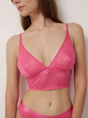 FLORAL TATTOO LBE 2870 Conte elegant Бюстье barbie pink