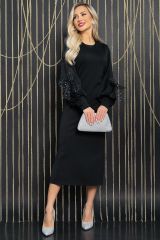 П11194 Платье LADY TAIGA Черное