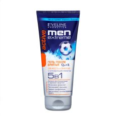 4849091 Гель после бритья 5 в 1 Eveline Man Extreme Active Q10+R, 200 мл