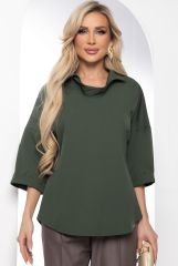 Б8394 LT Collection Блуза хаки