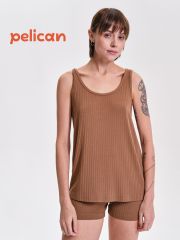 472056 PELICAN Пижама Коричневый
