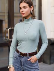 506690 VILATTE Джемпер св.оливковый