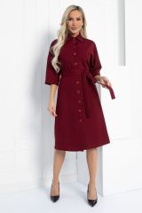 П12870-4М Платье LADY TAIGA Бордовое