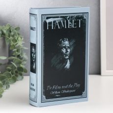Шкатулка книга-сейф «Гамлет. Уильям Шекспир», дерево, искусственная кожа, 21×13×5 см