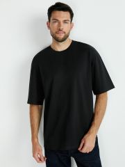 Omsa Футболка OmT_U 1302 Футболка мужская OVERSIZE, CO Nero (Черный)