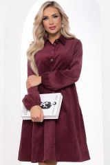 П8295 LT Collection Платье бордо