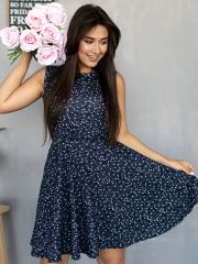 509213 ОПТМОДА Платье Синий
