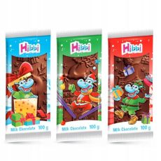 Молочный шоколад Hibbi 