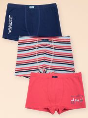 BUHB3339/1(3) PELICAN Трусы Бордовый/красный/темно-синий