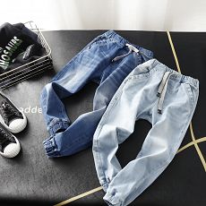 Эластичные джинсовые брюки для мальчиков